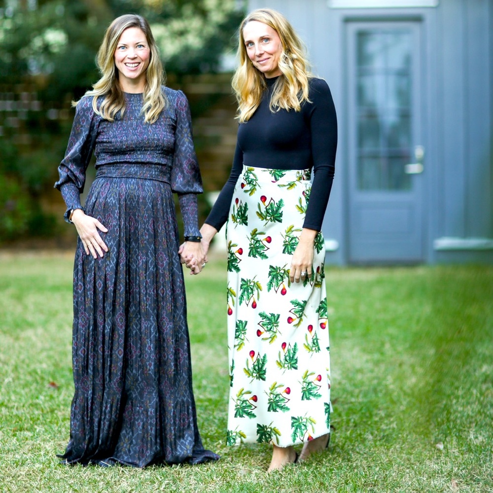 Ulla Johnson dark slate maxi dress